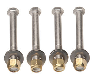 Seastar NIRO Satz Montagebolzen ½”-13 UNC x 3-1/2” L (89mm) seastar-rvs-montageset-13-unc-x-3-1-2-l-89mm