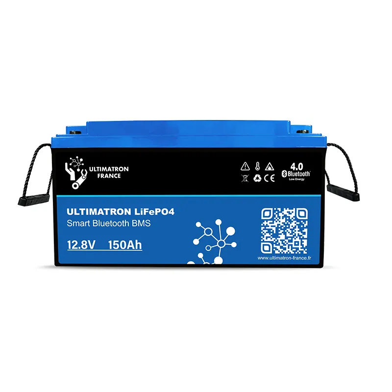 Ultimatron Lithium Batterie LiFePO4 12.8V 150Ah Smart BMS mit Bluetooth