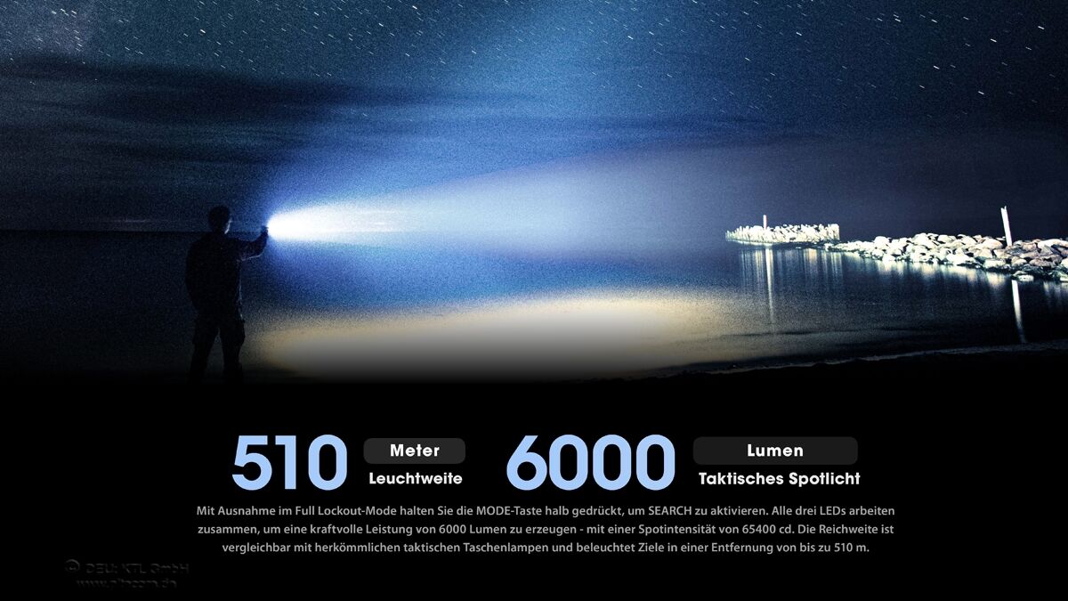 Nitecore TM9K PRO - 9900 Lumen