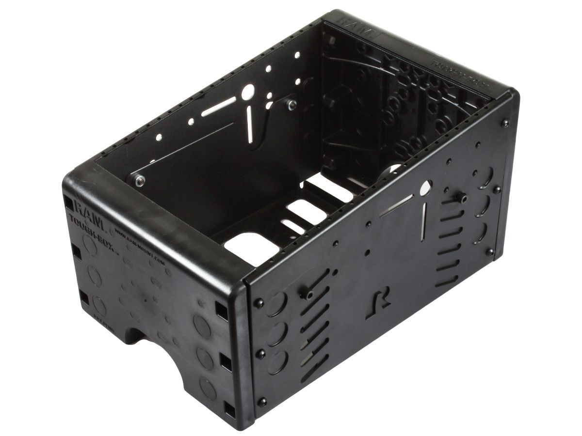 RAM Mounts Tough-Box Fahrzeugkonsole - Höhe 192-298,5 mm, Breite 228,6 mm, Länge 330,2 mm