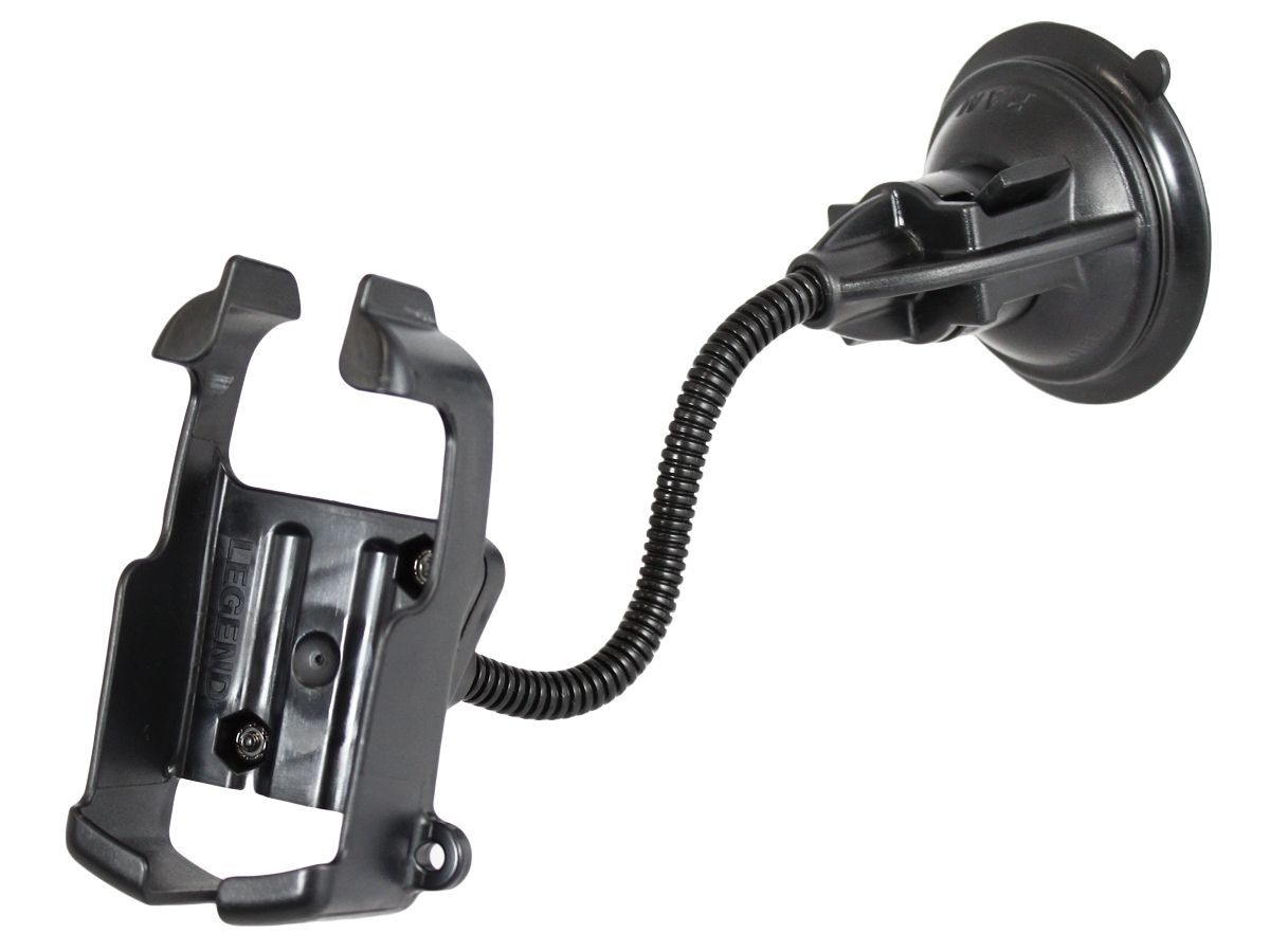 RAM Mounts Saugfuss-Halterung Garmin eTrex Color - flexibler Arm (ca. 150 mm), Halteschale, im Polybeutel
