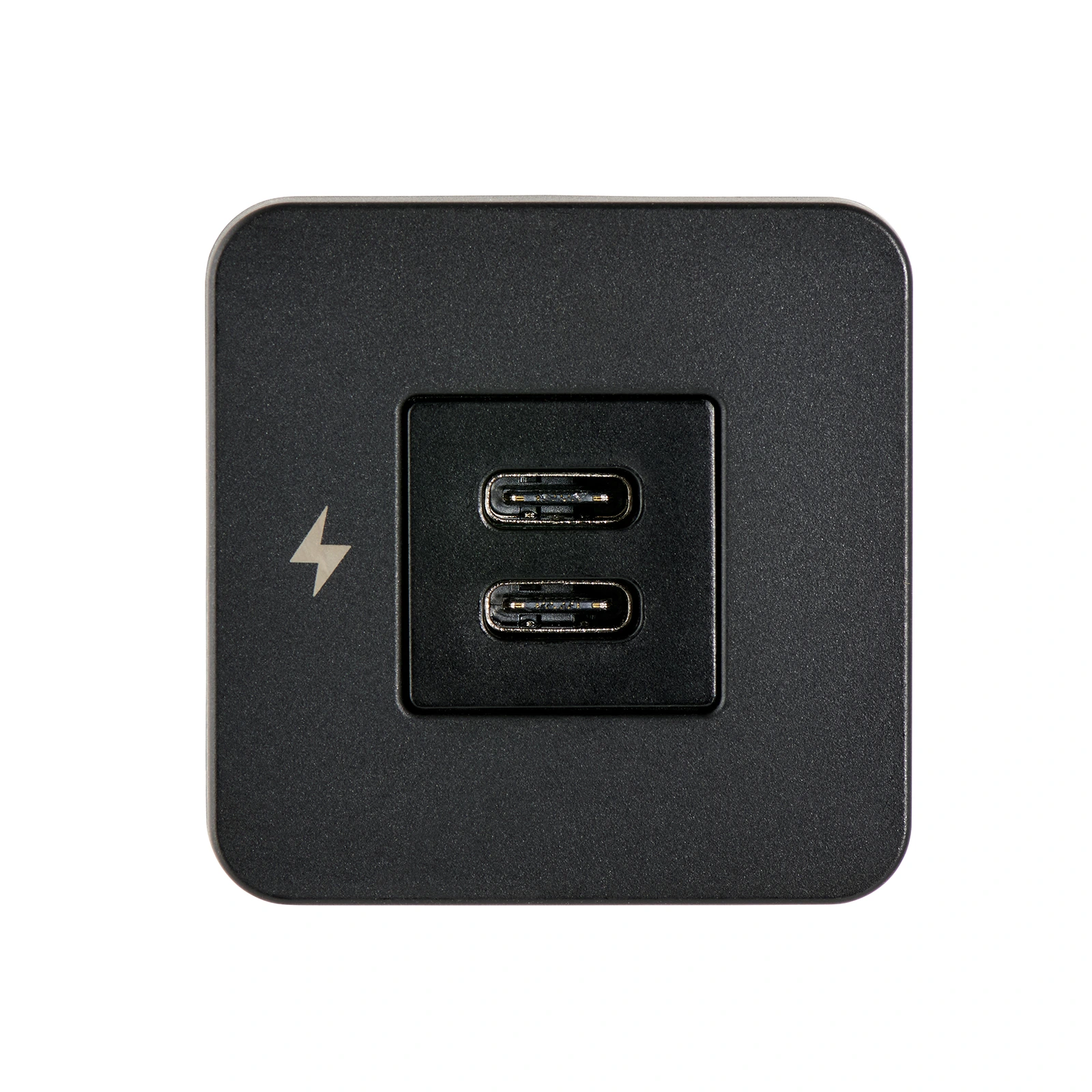 Scanstrut Tile Duale USB-C-Innenladebuchse schwarz