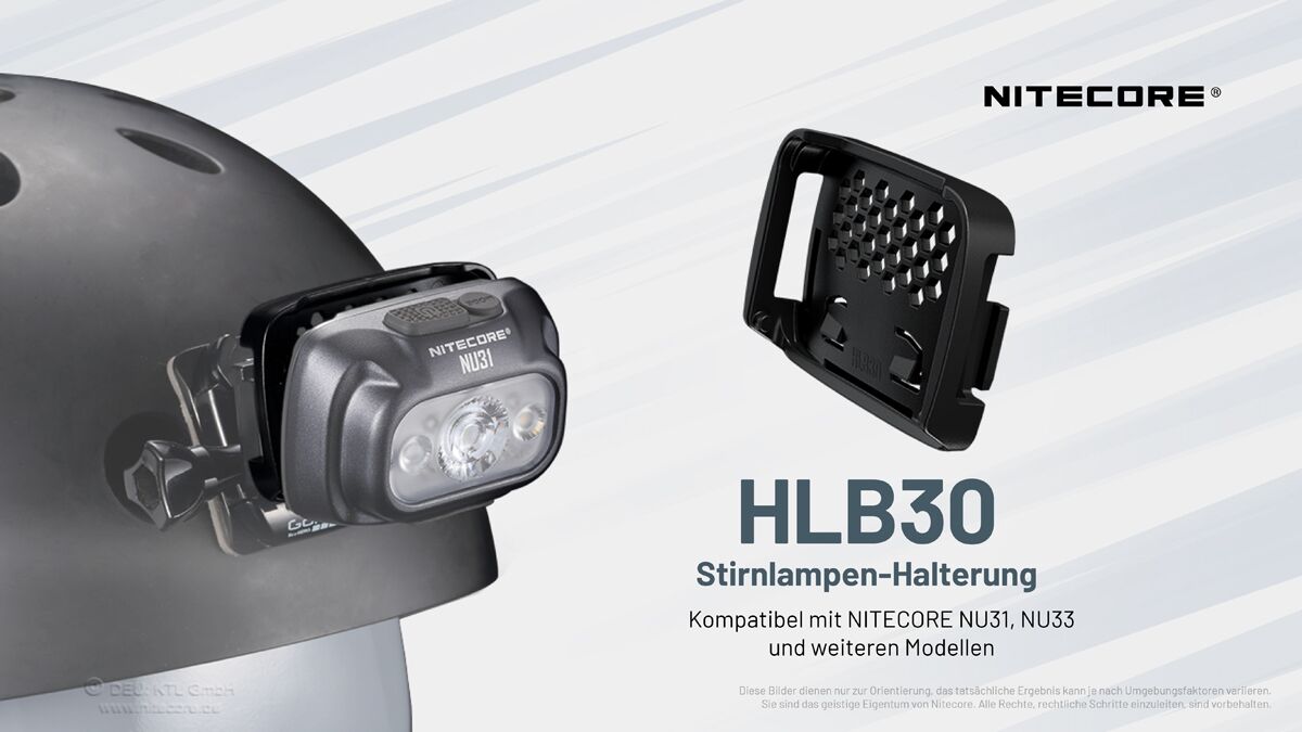 Nitecore Aufnahme für NU5X-Modelle
