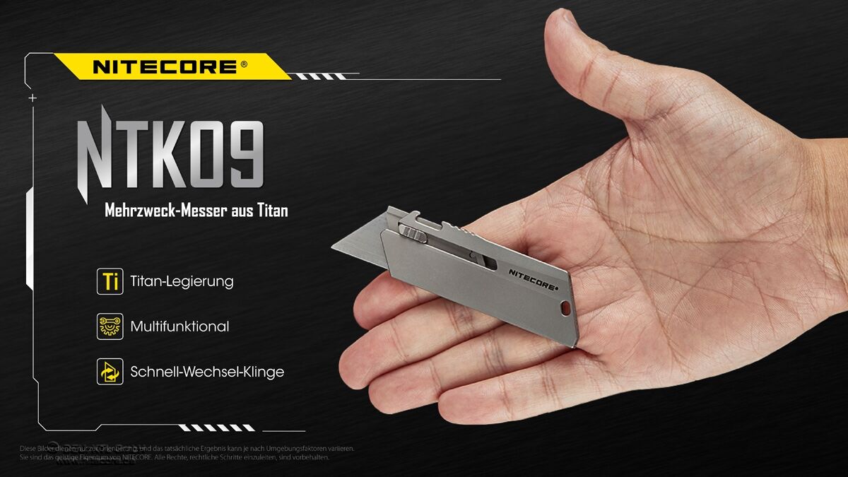 Nitecore Titan Knife NTK09