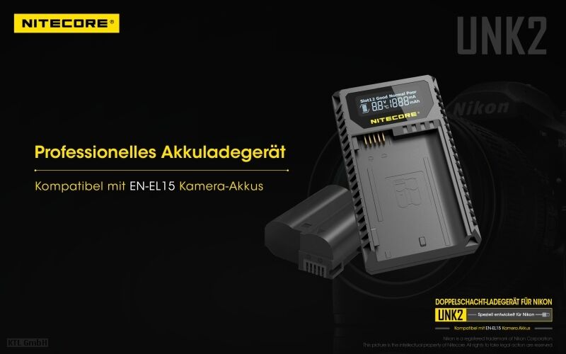 Nitecore UNK2 - für Nikon Cameras
