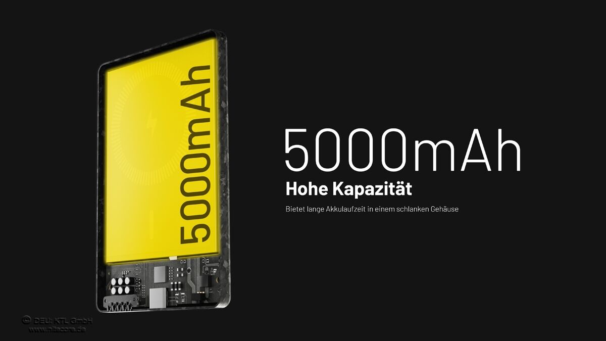 Nitecore Powerbank NW5000 - 5000mAh, MagSafe-Technologie
