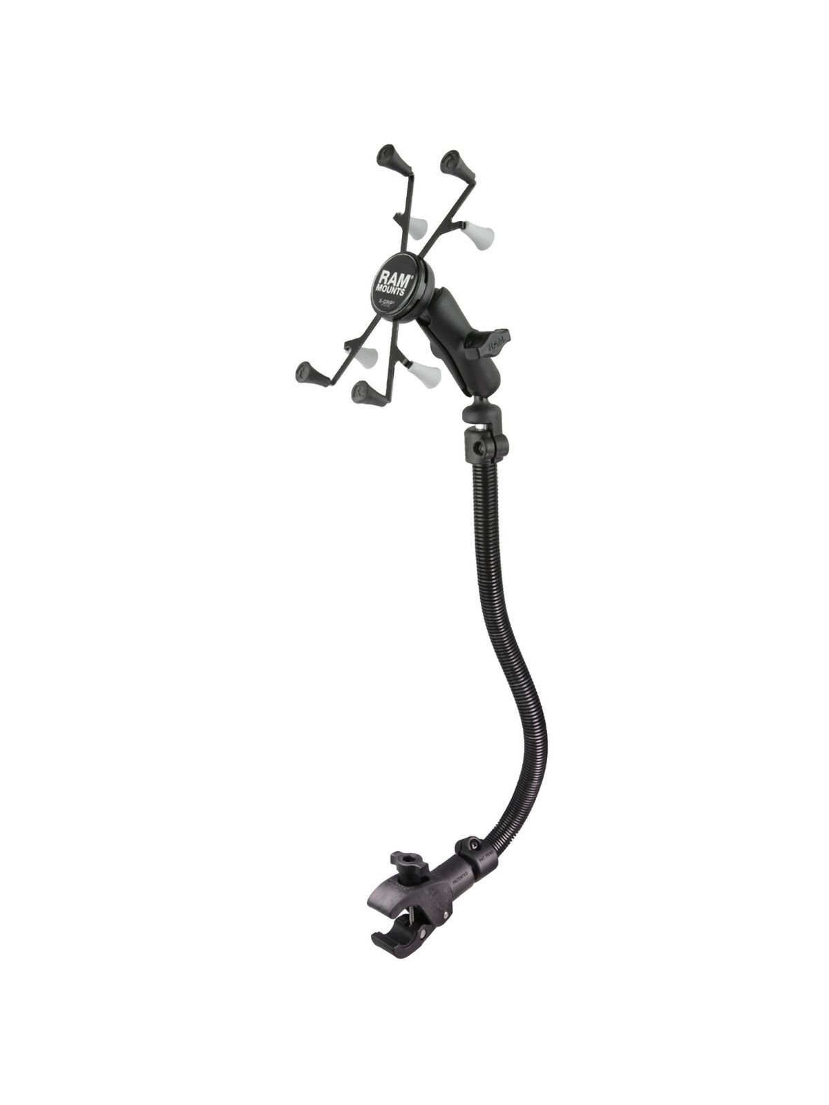RAM Mounts Tough-Claw Set für 7-8 Zoll Tablets zur Befestigung an Rollstühlen - B-Kugel (1 Zoll), Tough-Claw klein (Durchmesser 15,9-29,0 mm), Armverlängerung ca. 450 mm