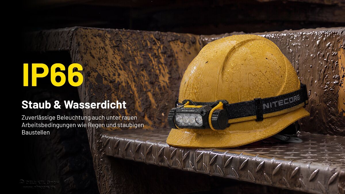 Nitecore Worklight Stirnlampe NWH20 - fokussierbar