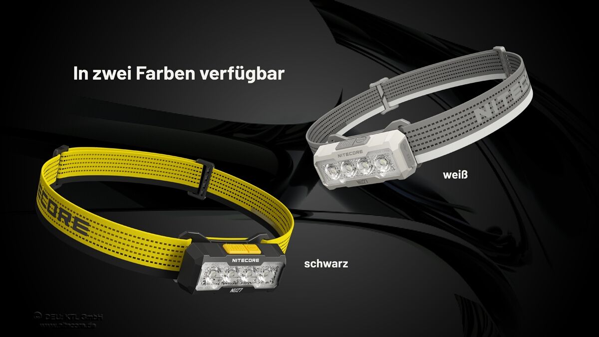 Nitecore NU27, schwarz - 600 Lumen