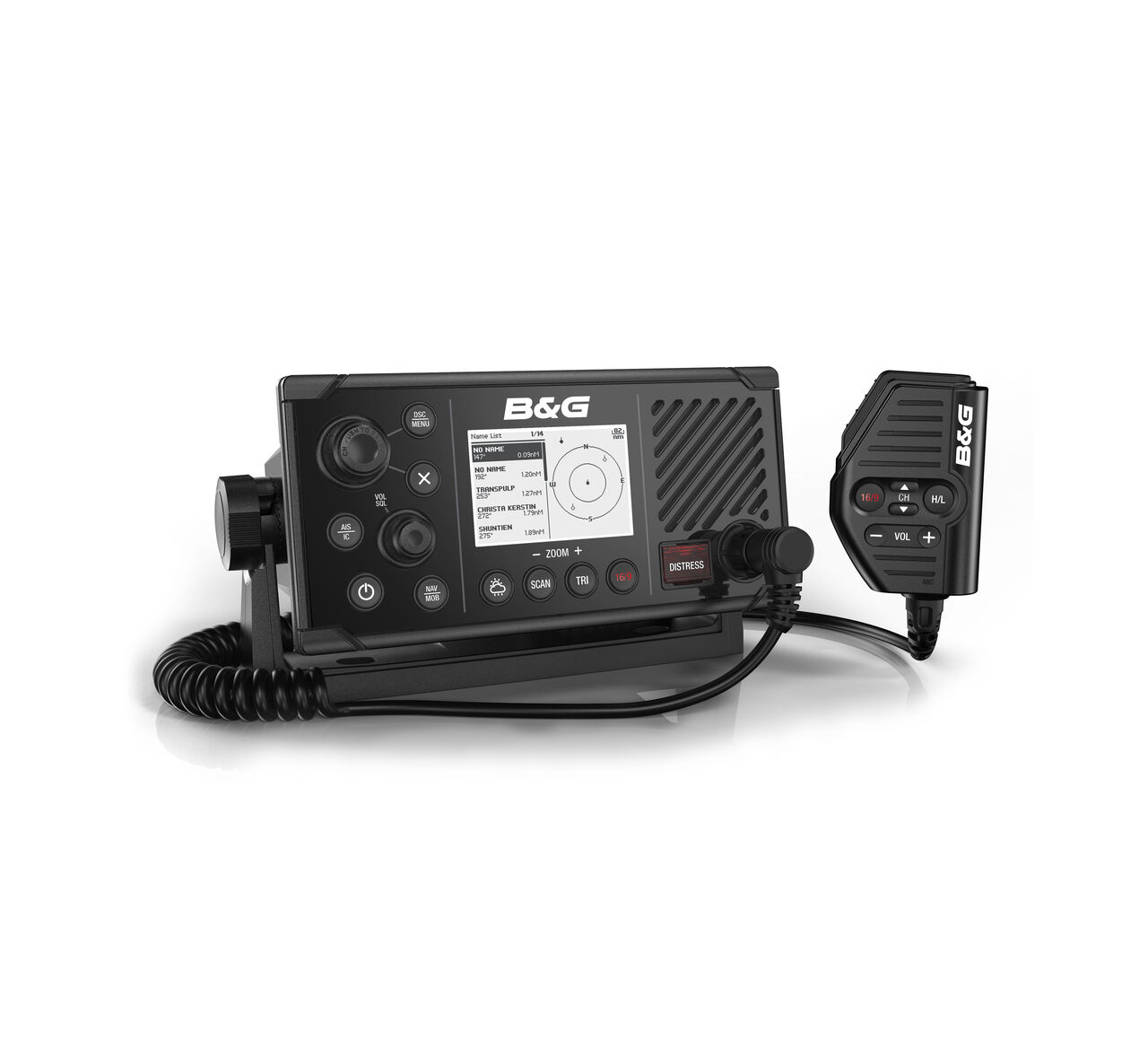 V60-B-right-facing_37219 B&G V60 UKW Sprechfunkgerät Bundle mit H60