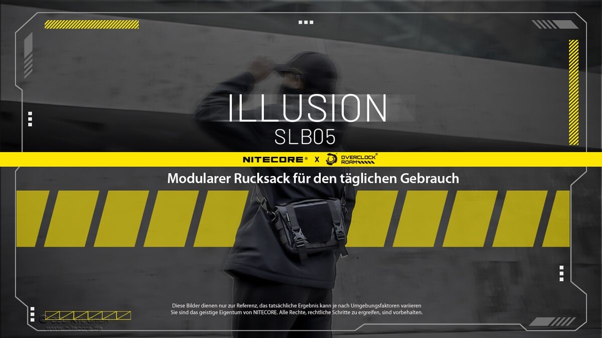 Nitecore SLB05 - EDC-Slingbag, 2 Liter