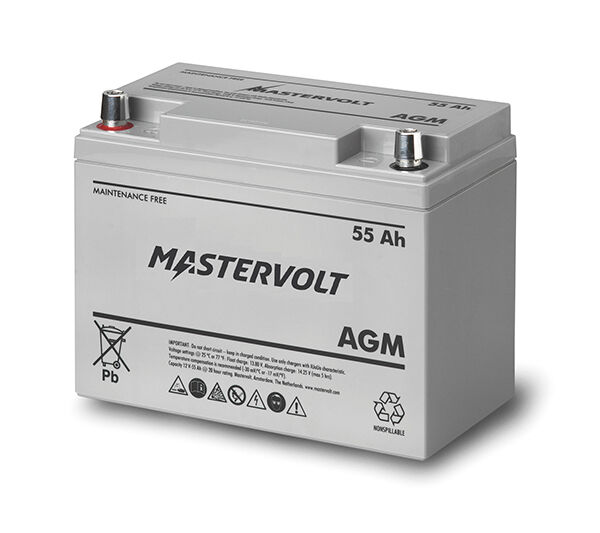 Mastervolt AGM Batterie 12V 55 Ah