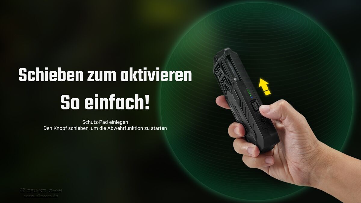 Nitecore EMR16 - Mückenabwehr, integrierter Akku