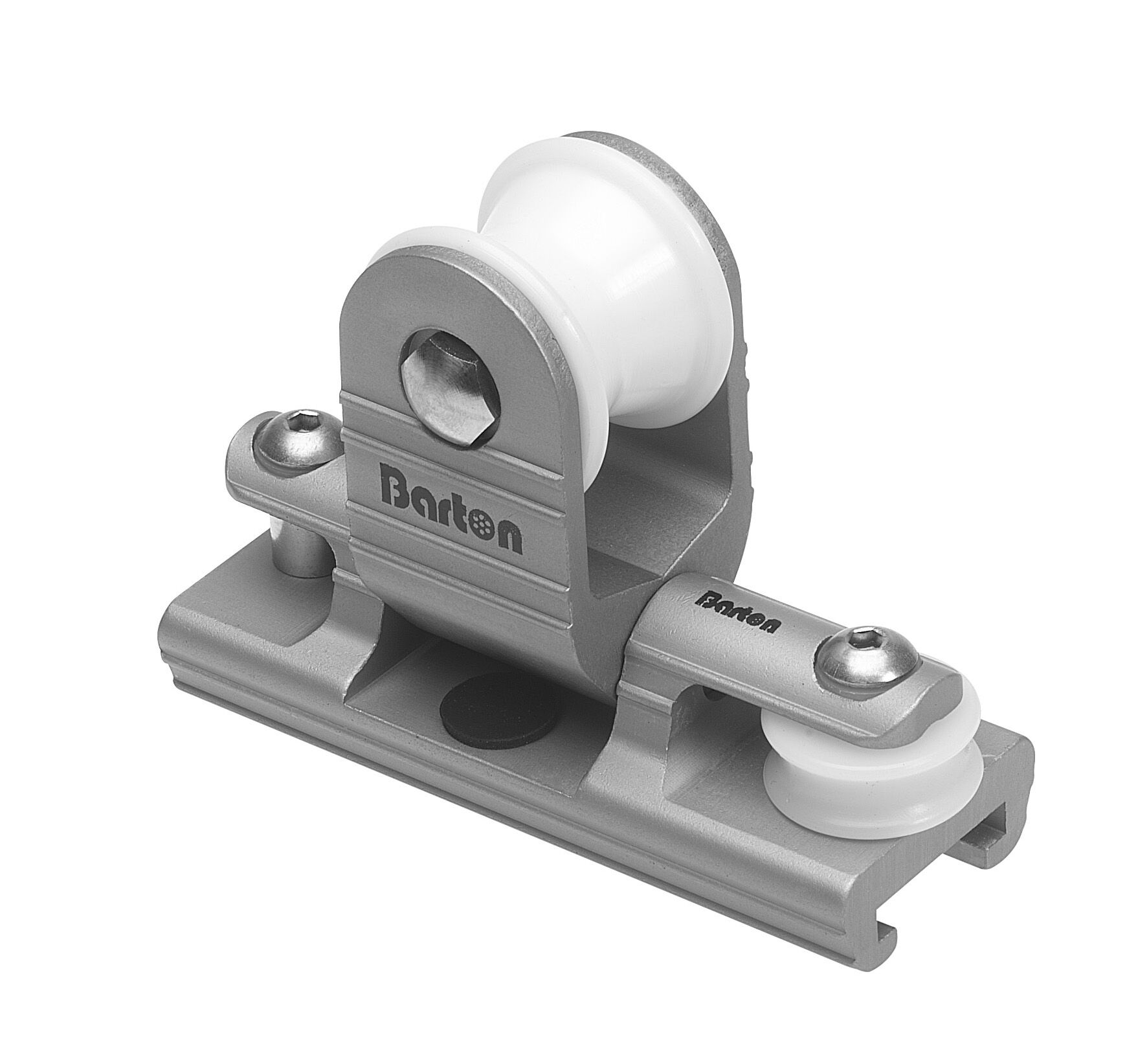 Barton Genua-Schlitten mit Tauwerkfüherung für "T"-Schiene 20 mm