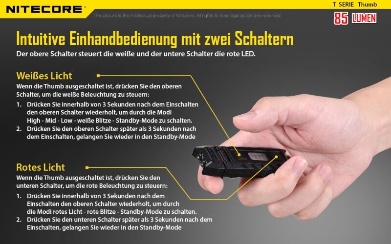Nitecore Thumb
