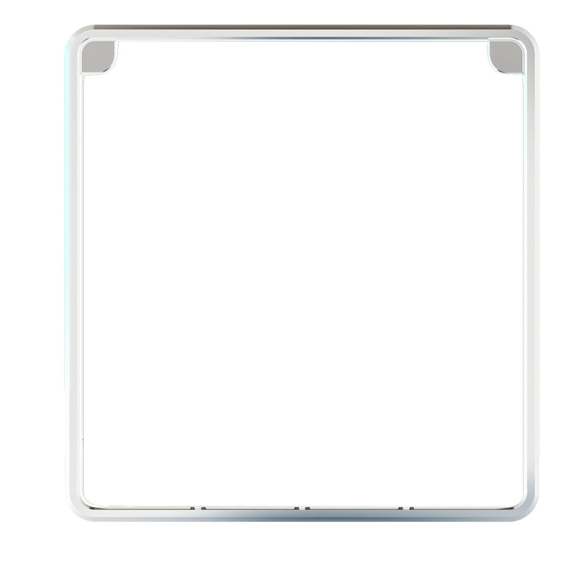 RaymarineA80356 Raymarine 50/i60/i70/p70/p70R Frontrahmen - Silber (eS Serie Design)