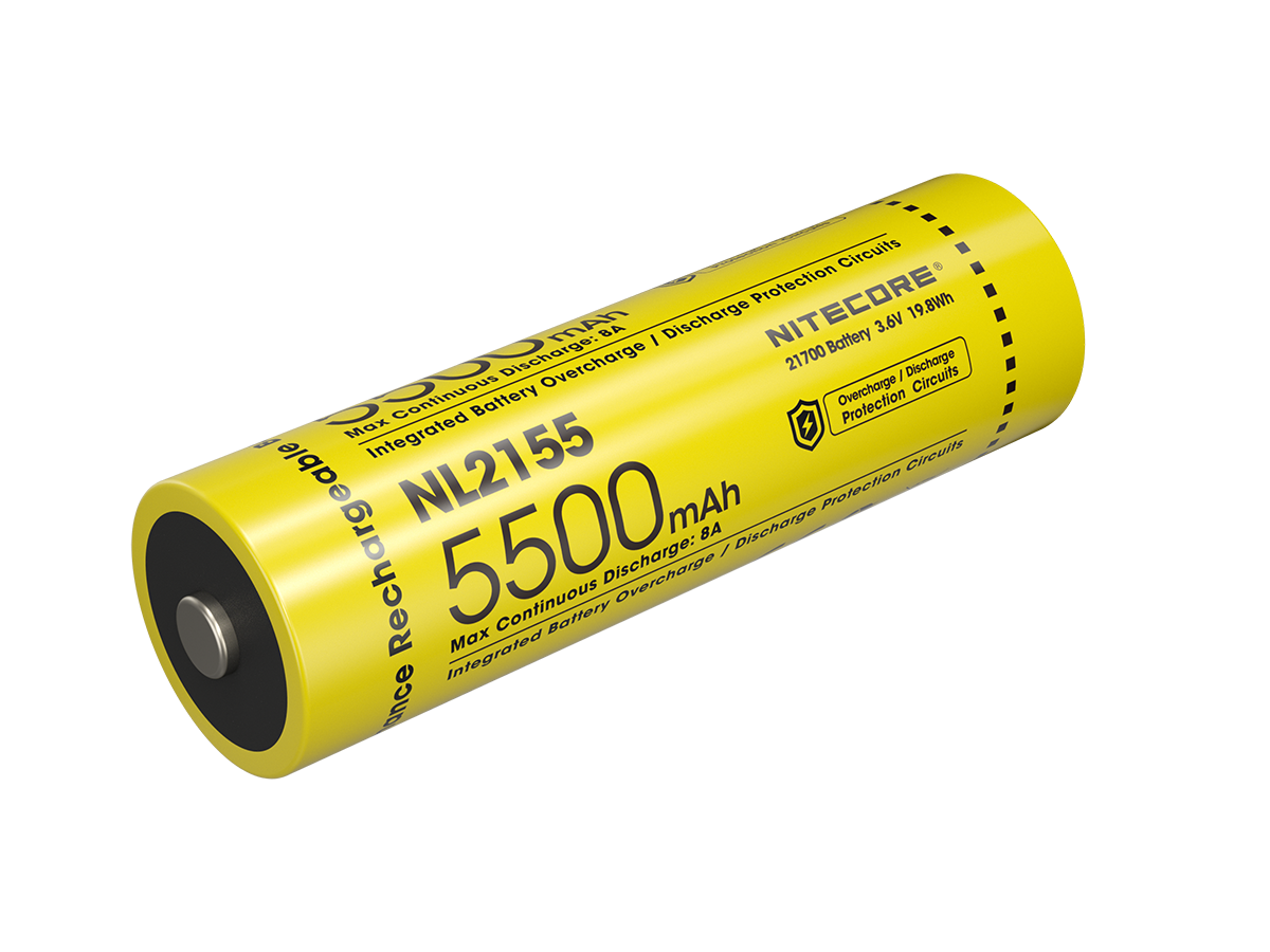 Nitecore Li-Ion Akku Typ 21700 - 5500mAh - NL2155