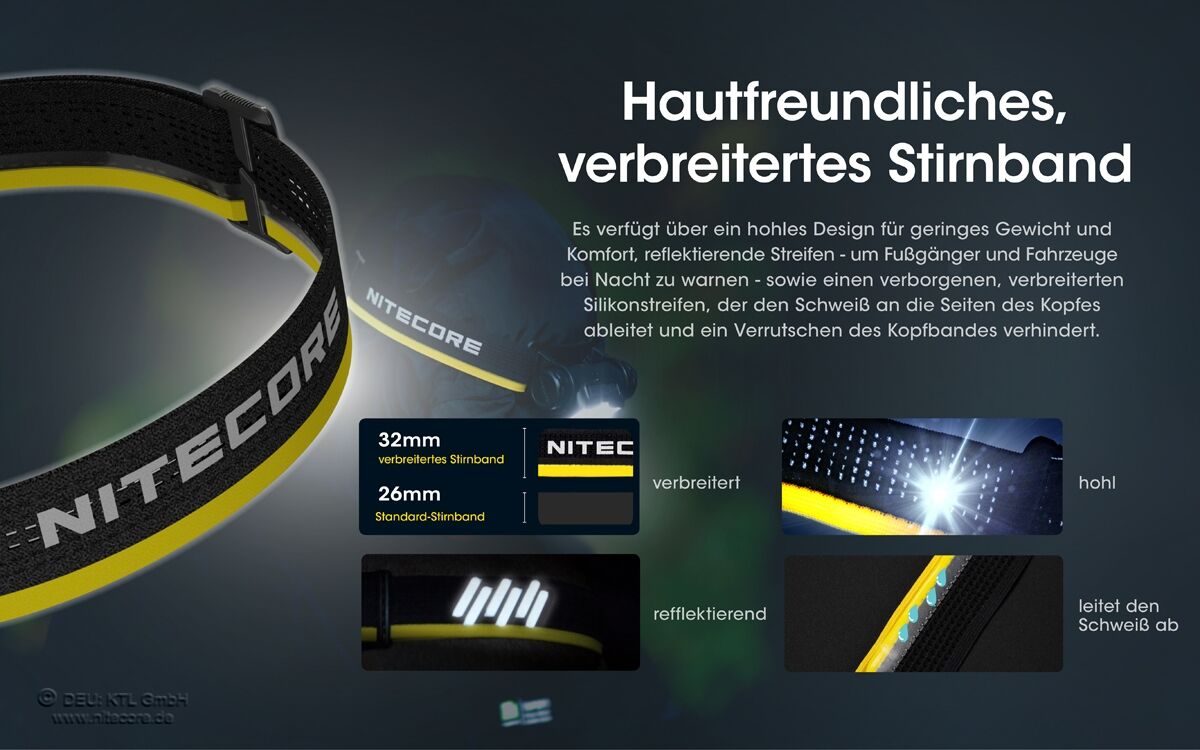 Nitecore NU50 - 1400 Lumen