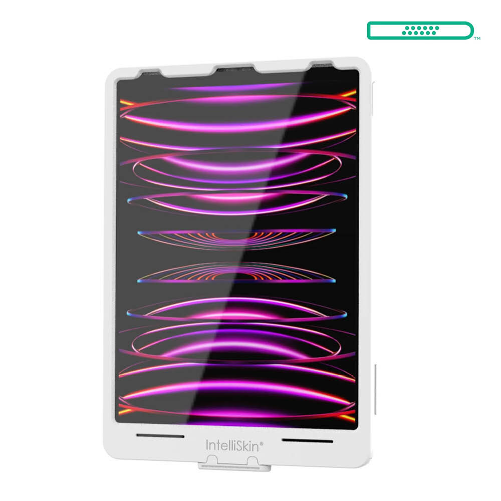 RAM Mounts IntelliSkin Thin Case Ladeschutzhülle für Apple iPad Pro 12.9 (3.-5. Gen.) - GDS-Technologie - USB-C-Anschluss (Extern) - Grau