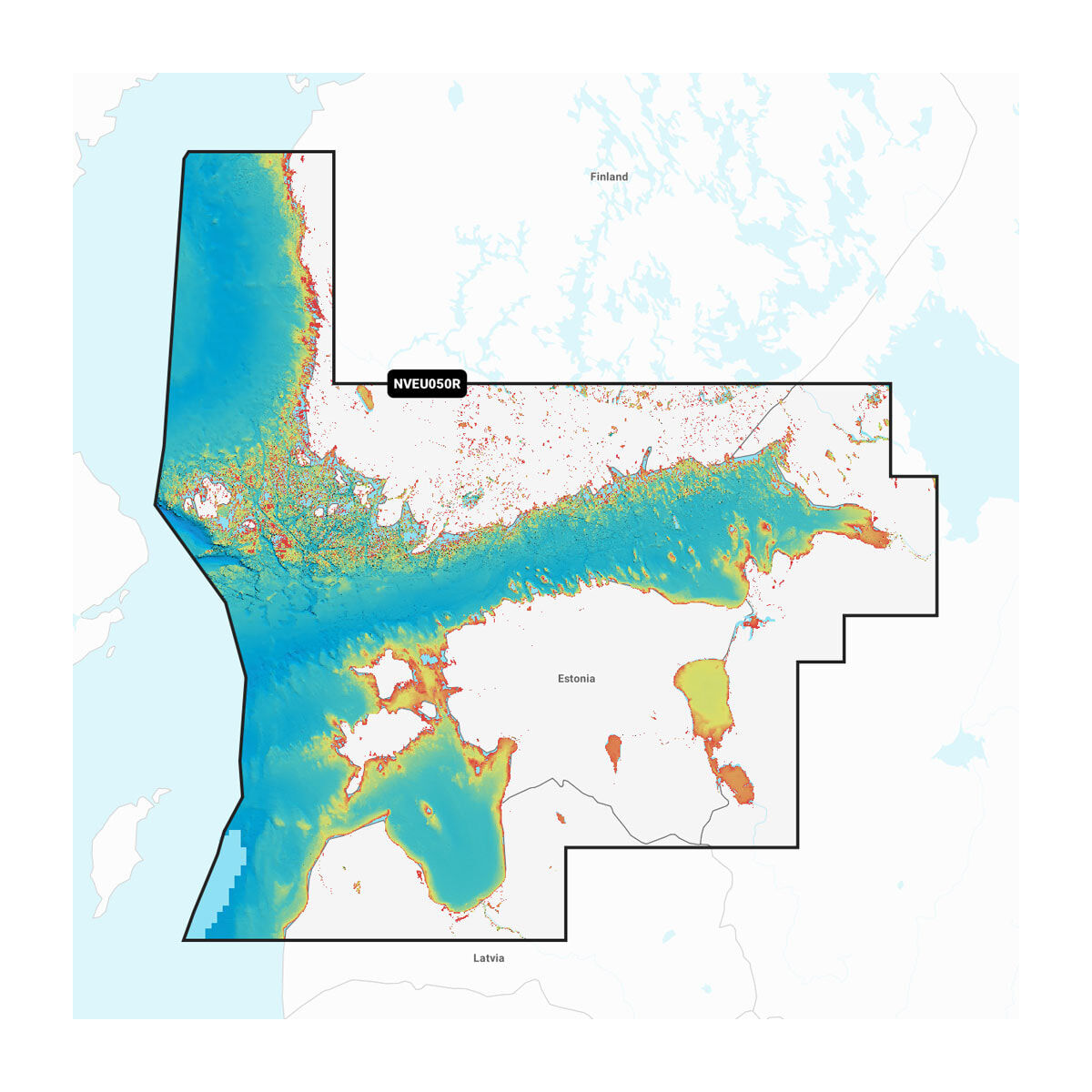 Garmin Navionics Vision+ NVEU050R Finnischer Meerbusen & Riga Seekarte