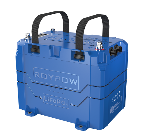 ROYPOW B12100 LiFePO4 Batterie 12 V 100 Ah – IP67 & Bluetooth