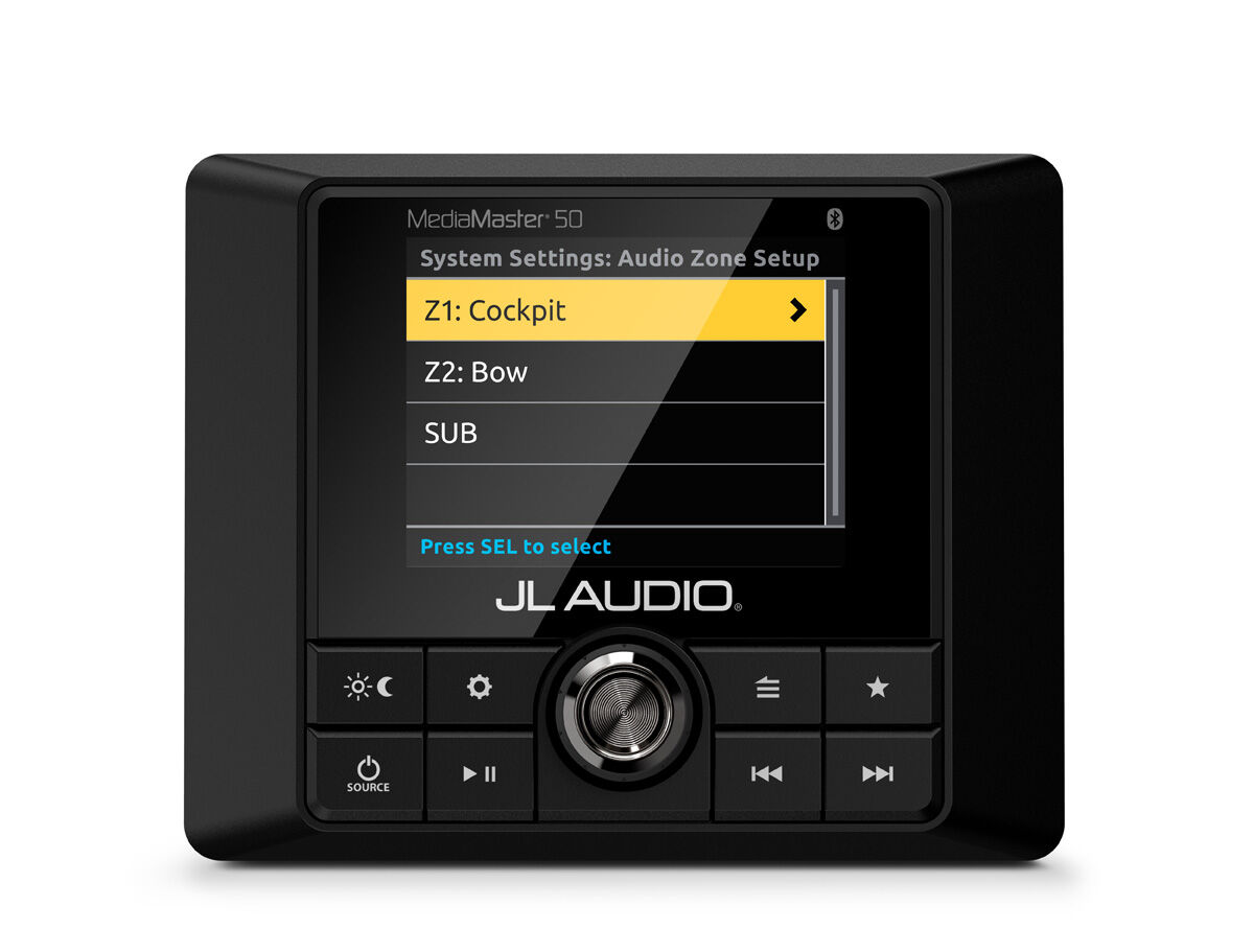 JL Audio MediaMaster 50 mit integriertem Verstärker