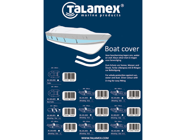 Talamex Boots- Dinghy Persenning Cover (versch. Größen)