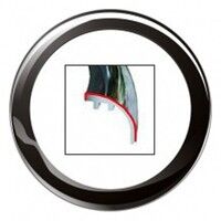 VDO ViewLine 52mm Frontring Rund Schwarz