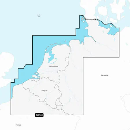 Garmin Navionics+ NSEU076R Benelux & Deutschland West