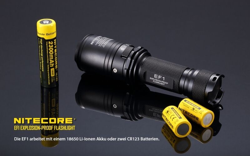 Nitecore EF1 - ex-geschützte Lampe