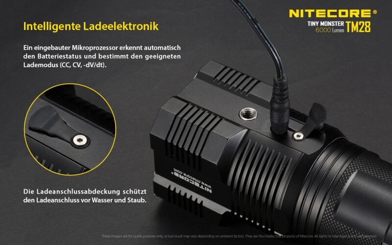 Nitecore TM28 - 6000 Lumen