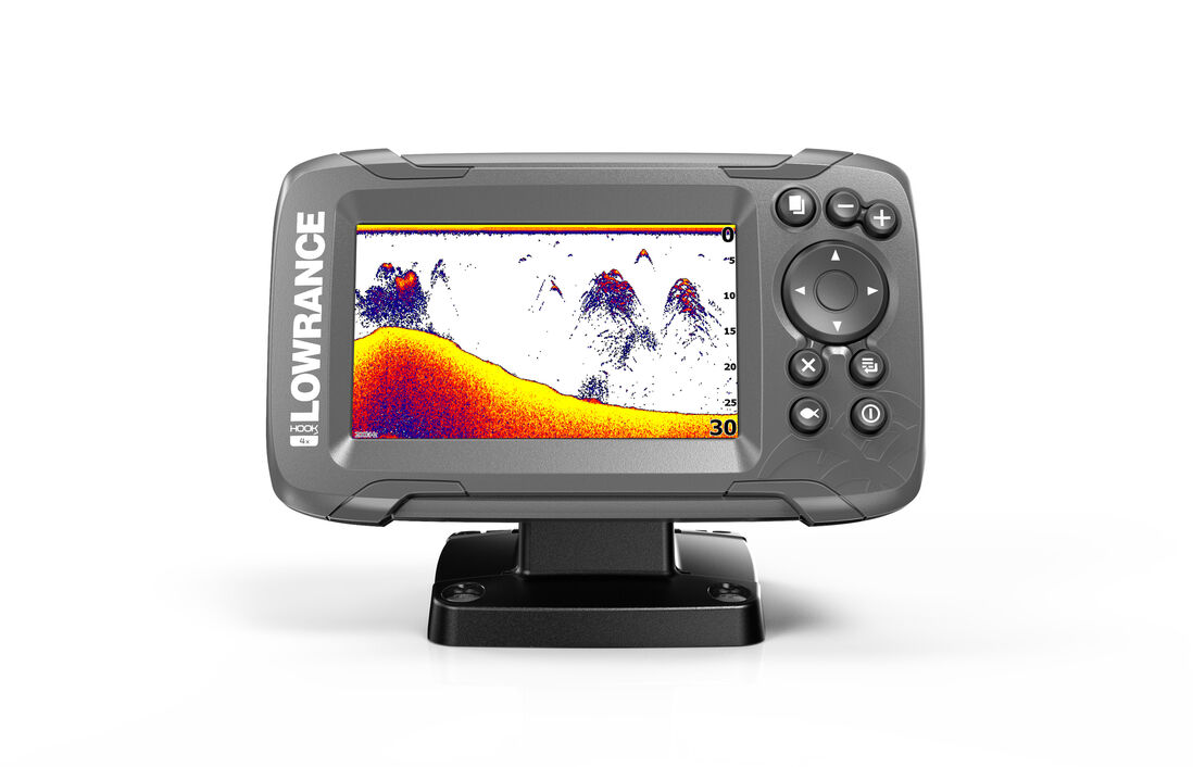 Lowrance-HOOK2-4x_Front Lowrance Hook2-4x Echolot Fishfinder Front