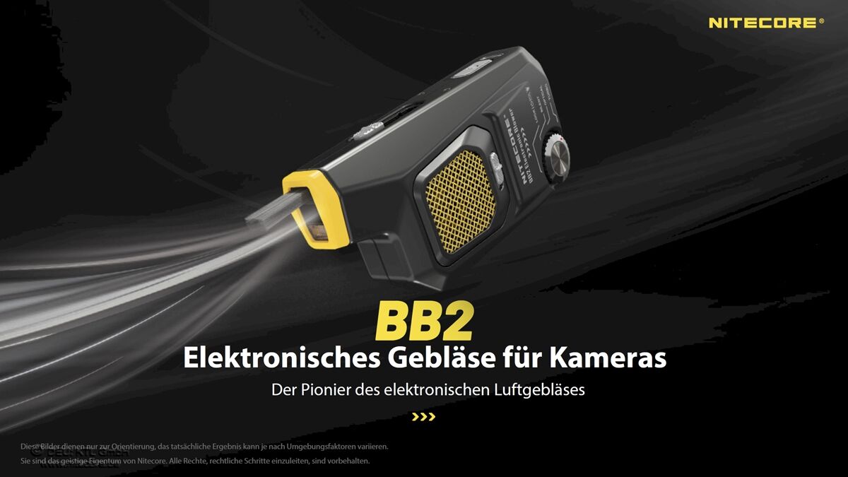 Nitecore BB2 - elektronisches Gebläse