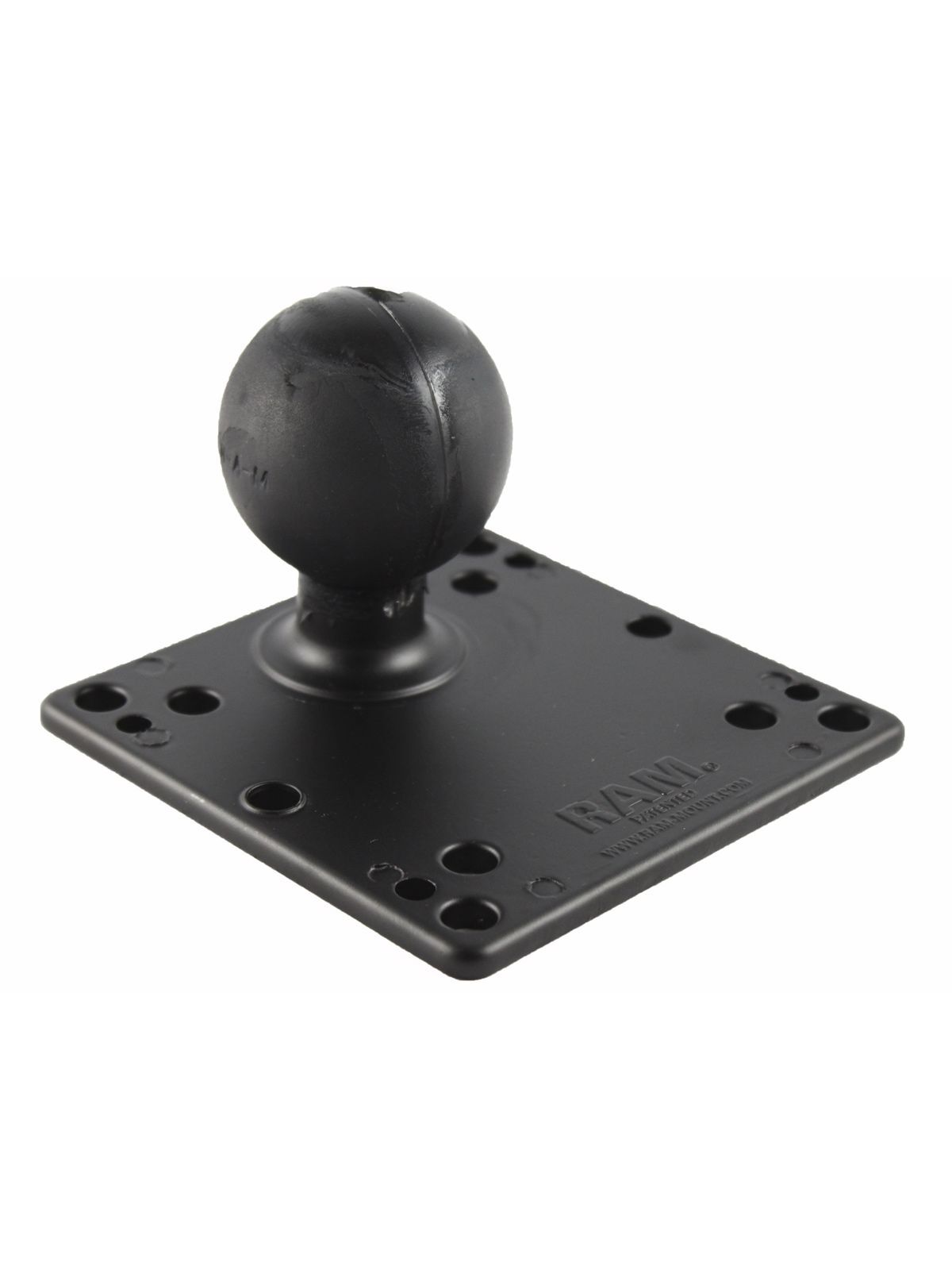 RAM Mounts VESA-Platte (120,7 x 120,7 mm Basisfläche) - 75x75 mm & 100x100 mm - Ohne Abstandshalter - D-Kugel (2,25 Zoll)