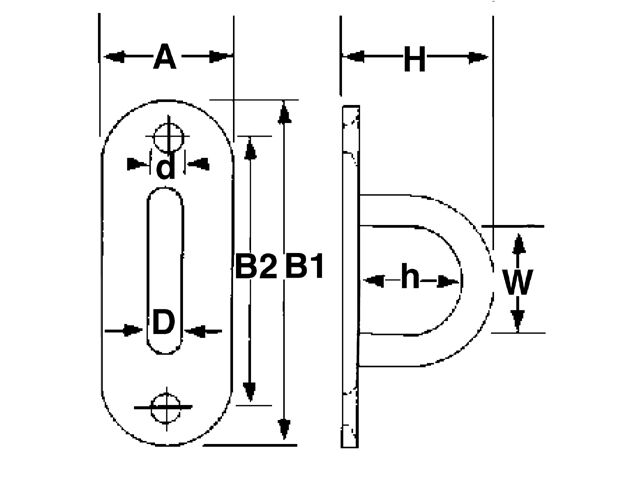 LNKW0508 Talamex Deckauge (versch. Ausführungen)