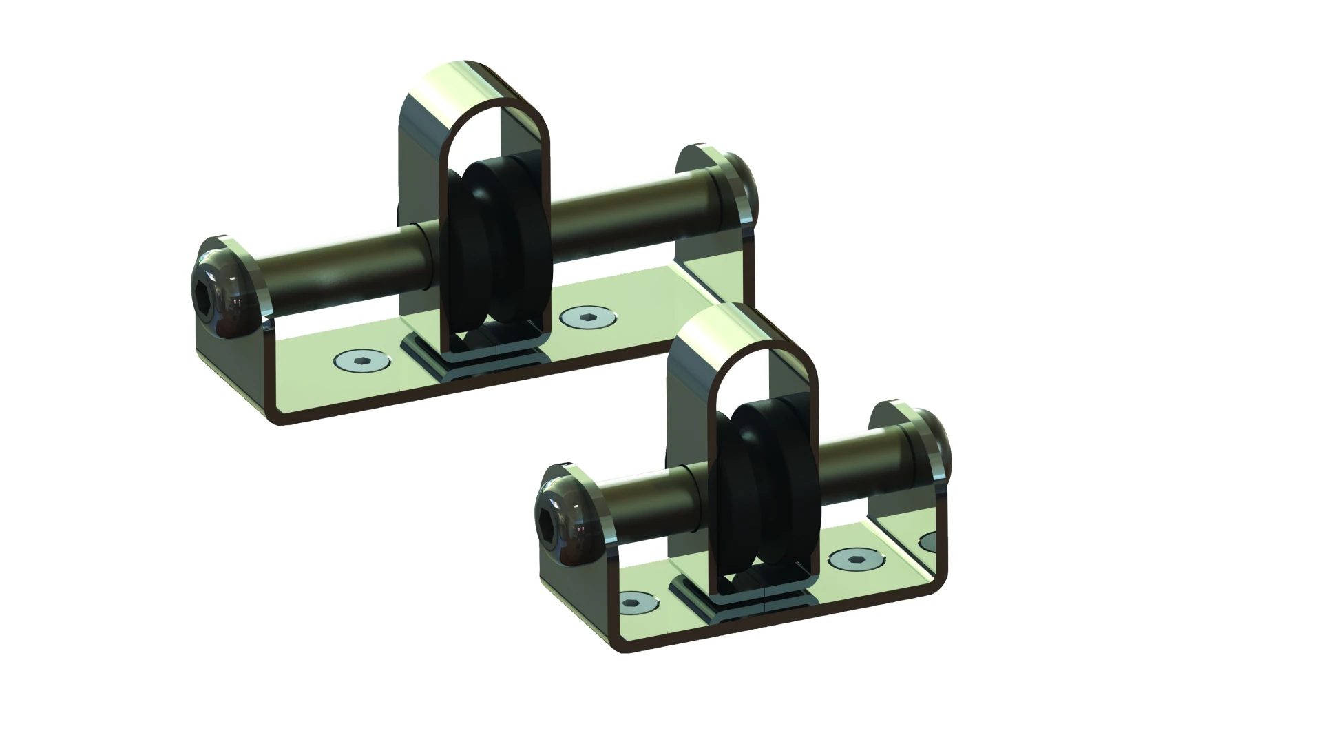 Intermediate Roller 130 mm wide for use with TASMAN drum winch