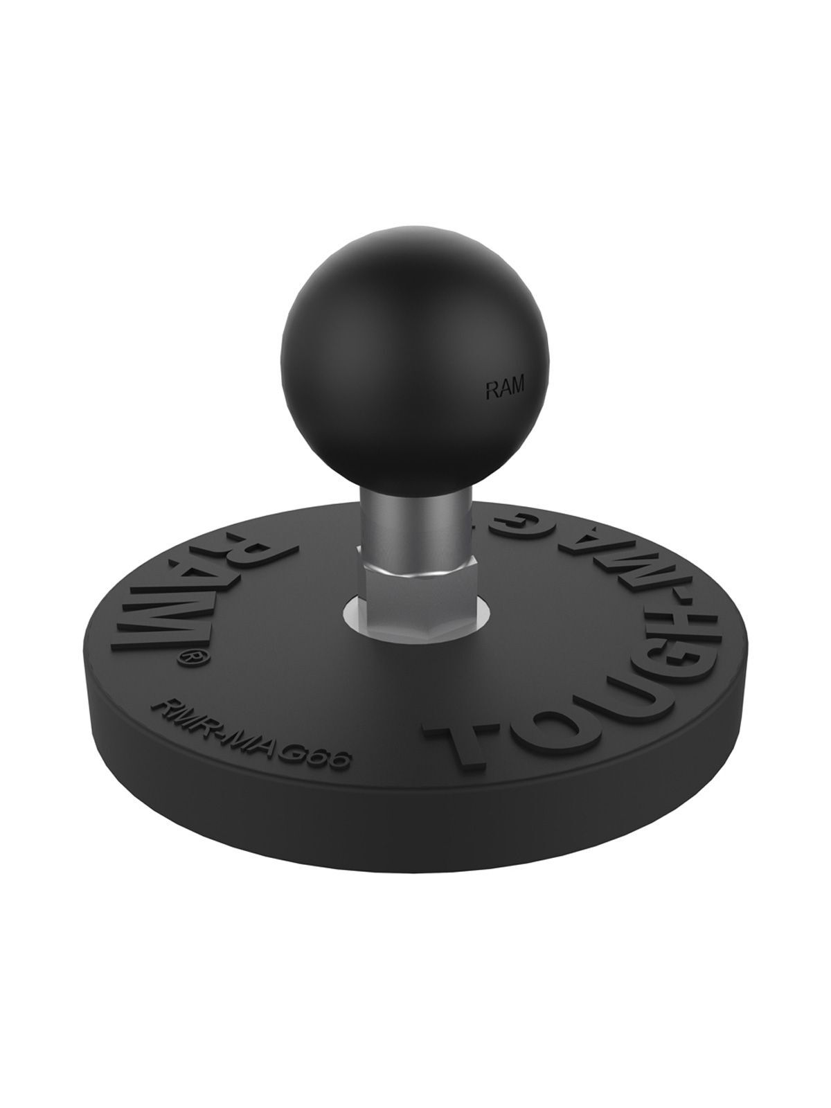 RAM Mounts magnetische Basisplatte (rund) - B-Kugel (1 Zoll), 66 mm Durchmesser