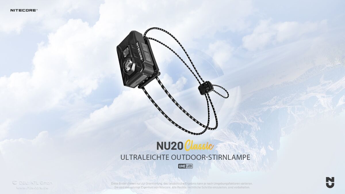 Nitecore NU20 Classic - 360 Lumen