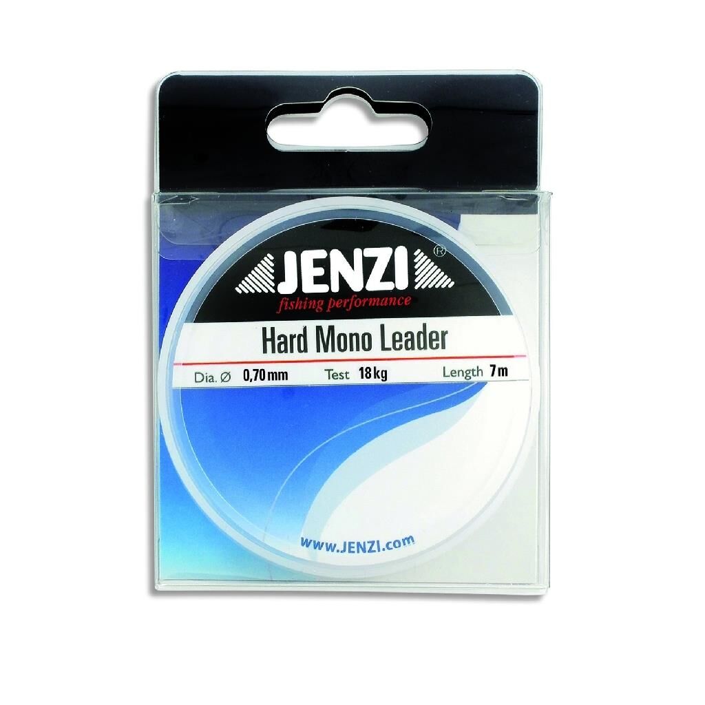 Jenzi Hard Mono Leader 0,70 mm, 700cm. 18,0 Kg, Tragkraft