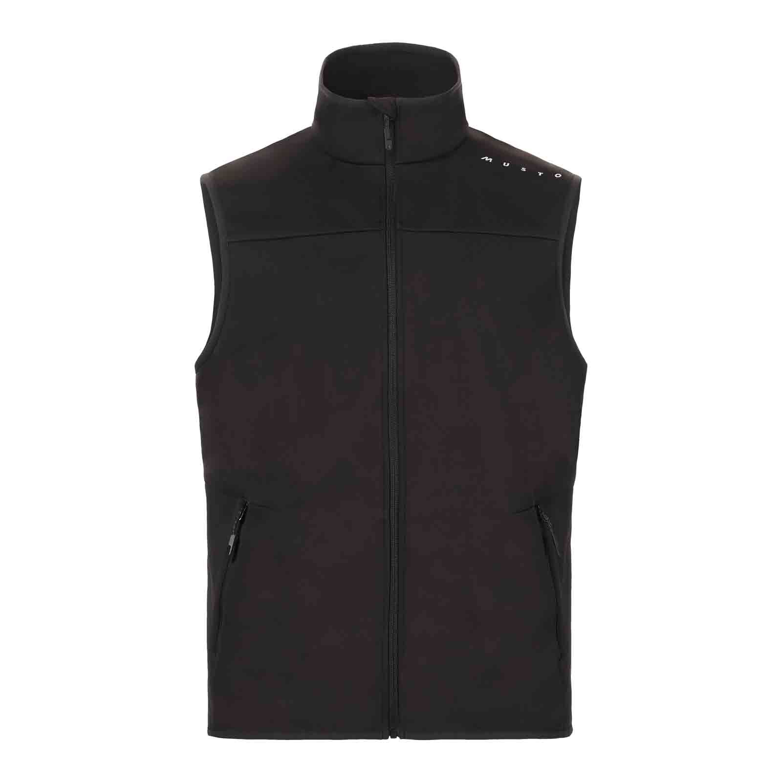 Musto Evo Crew Softshell Weste - Black