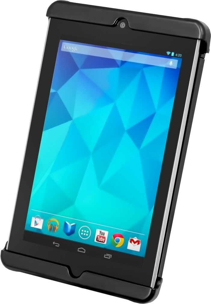 RAM Mounts Tab-Tite Universal Halteschale für 7-8 Zoll Tablets (mit/ohne Schutzhüllen) - AMPS-Aufnahme, Schrauben-Set
