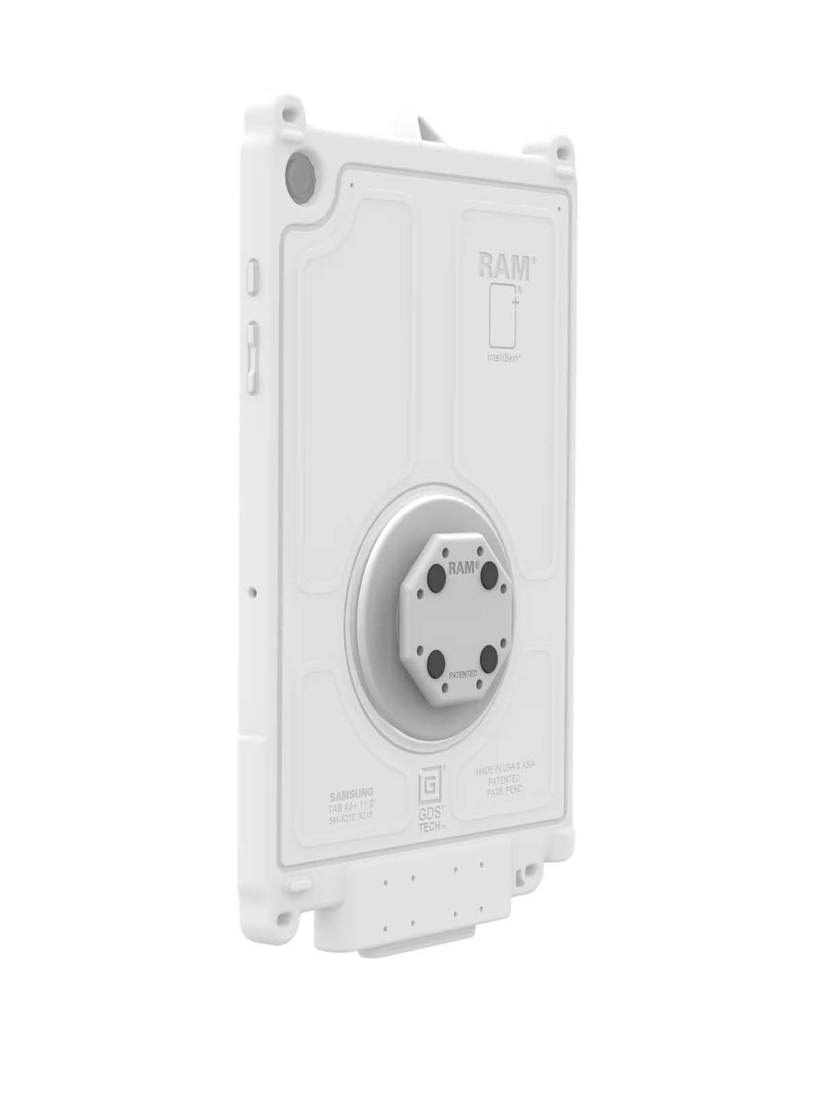 RAM Mounts GDS Uni-Conn Adapter für IntelliSkin Schutzhüllen - Schrauben-Set - Grau