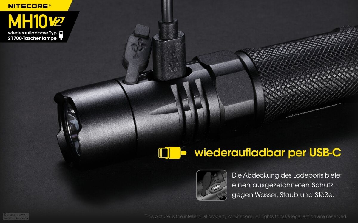 Nitecore MH10 V2 - 1200 Lumen