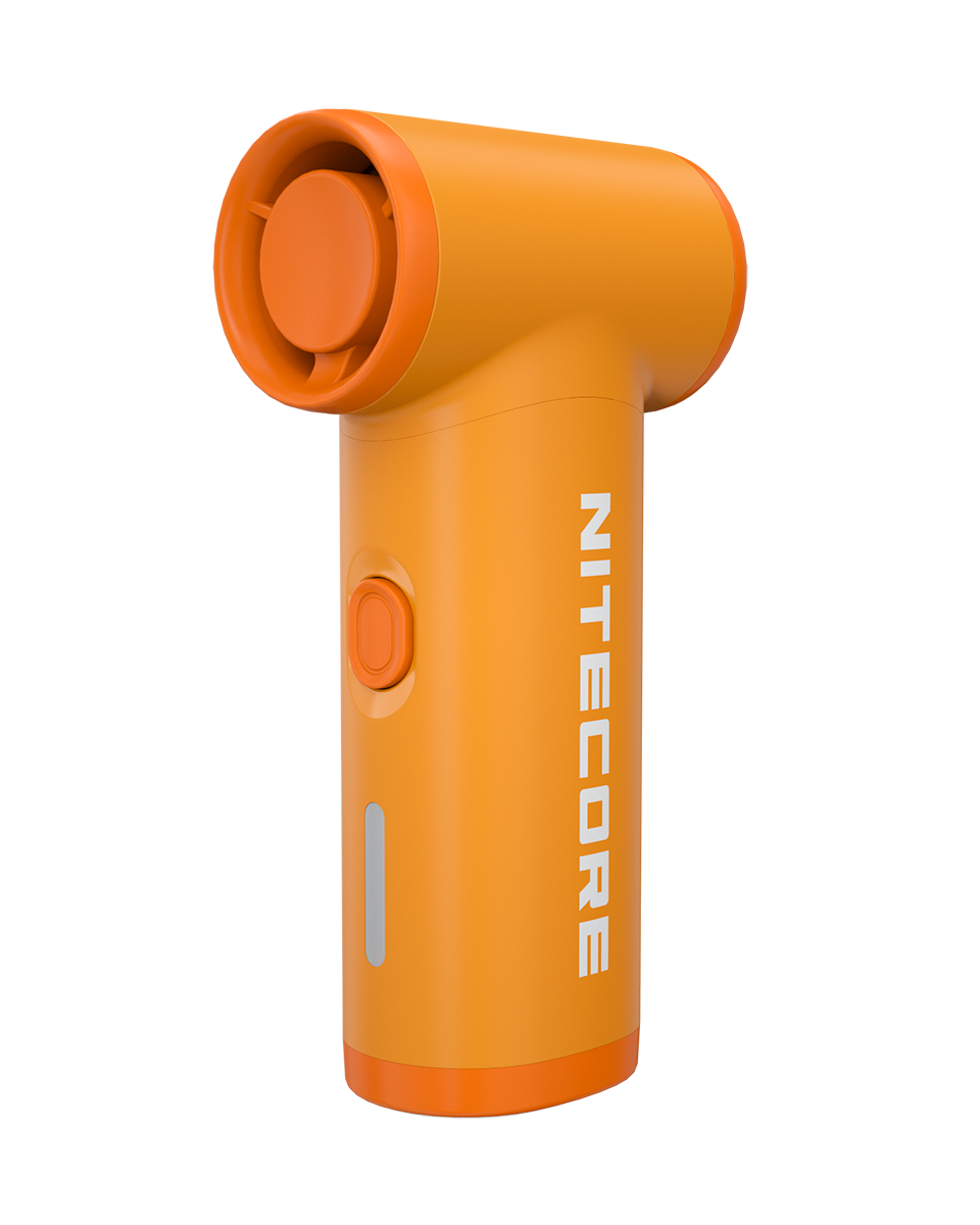 Nitecore NEF NANO - Mini-Handventilator, orange