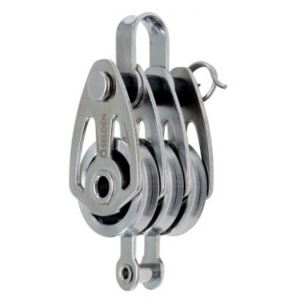 Seldén Kugellager BBB 25 Serie High Load Dreifach mit Bolzen und Unterbügel (25mm)