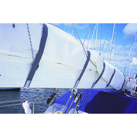 PLASTIMO Segelgurt x 4 marineblau 1.2m