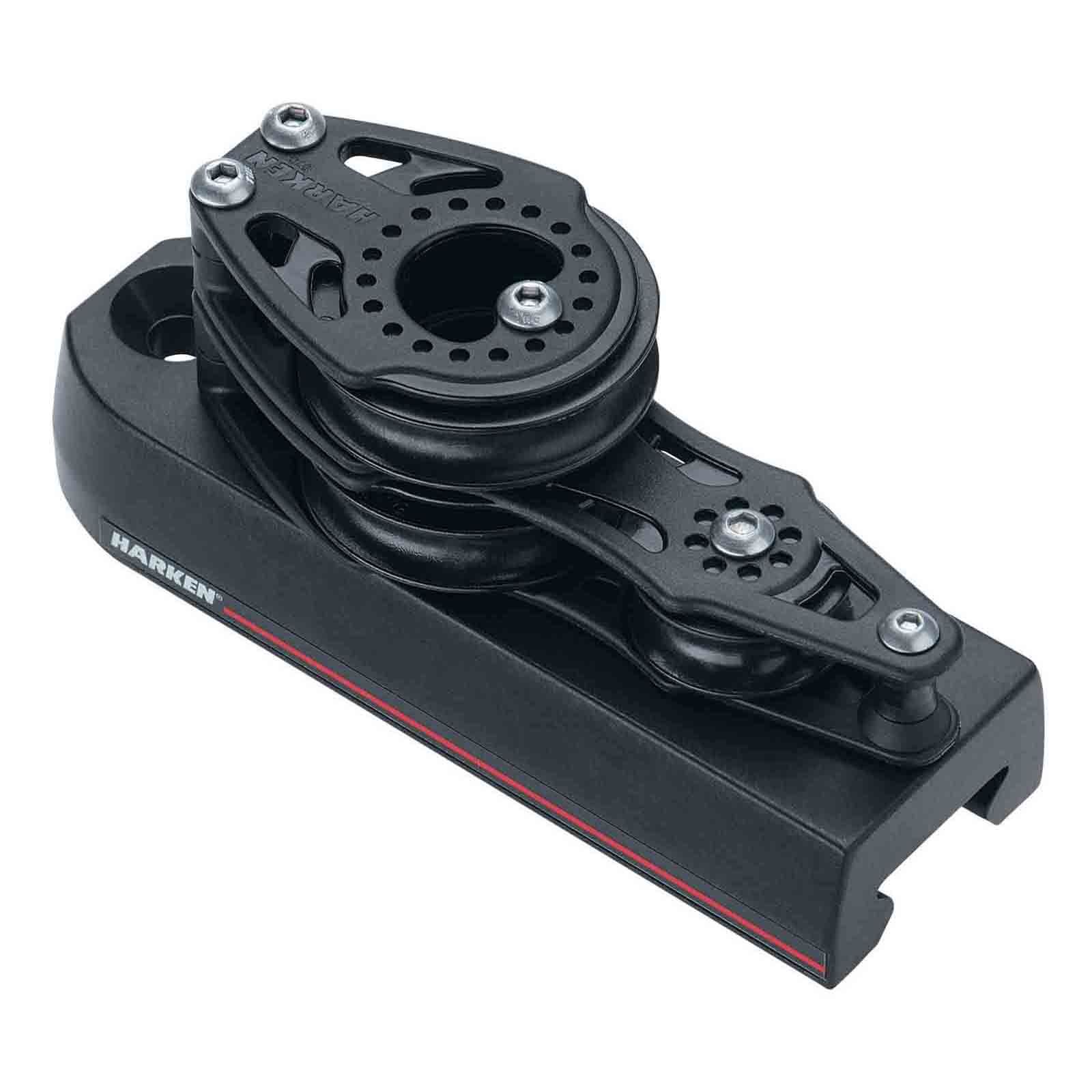 Harken 32 mm BB Endkontroll Block, dreifach - Anschlag, 6:1