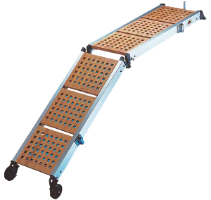 set-aluminium-railingsteunen-2x-met-touw-voor-loopplank-s290-s293-serie