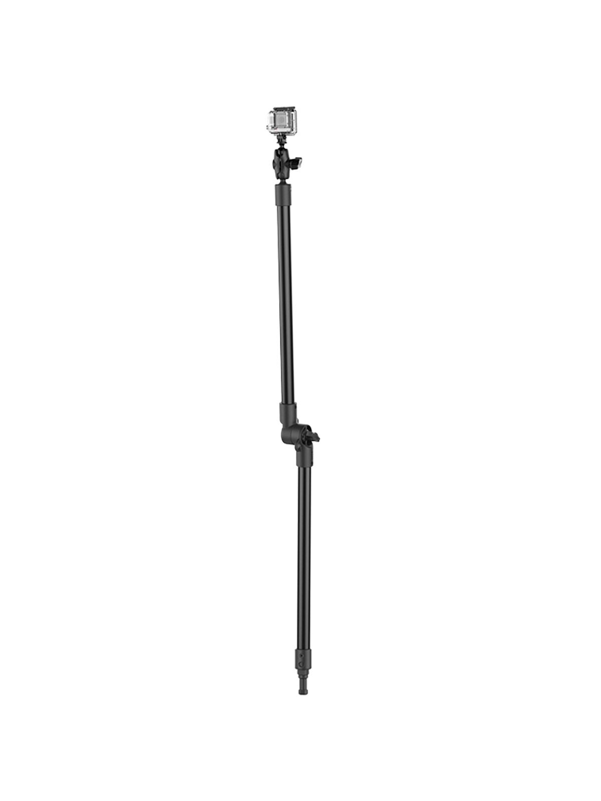 RAM Mounts Tough-Pole Action Kamera-Halterung mit Spline-Post-Stift - Verbundstoff, Ratchet-System, Gesamtlänge ca. 90 cm