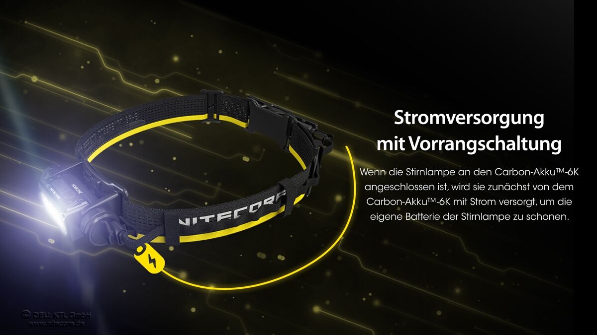 Nitecore Carbon Battery™ 6K
